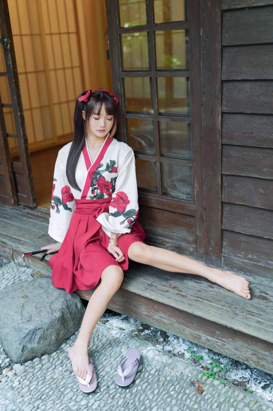 图片[3]-【免费】穿汉服的双马尾女孩【35P】20025-发街拍