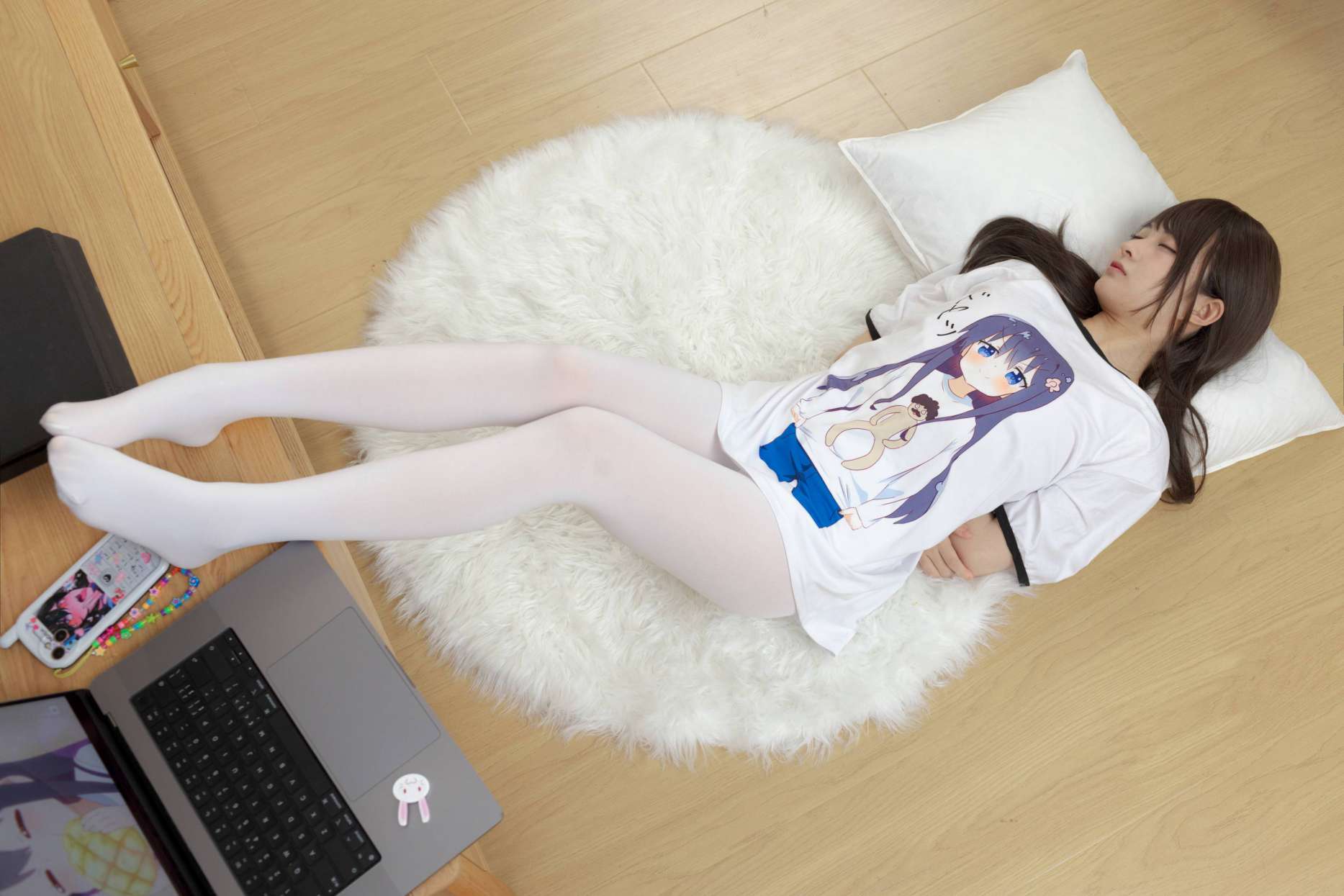 图片[5]-二次元白丝美少女【69P】20027-发街拍