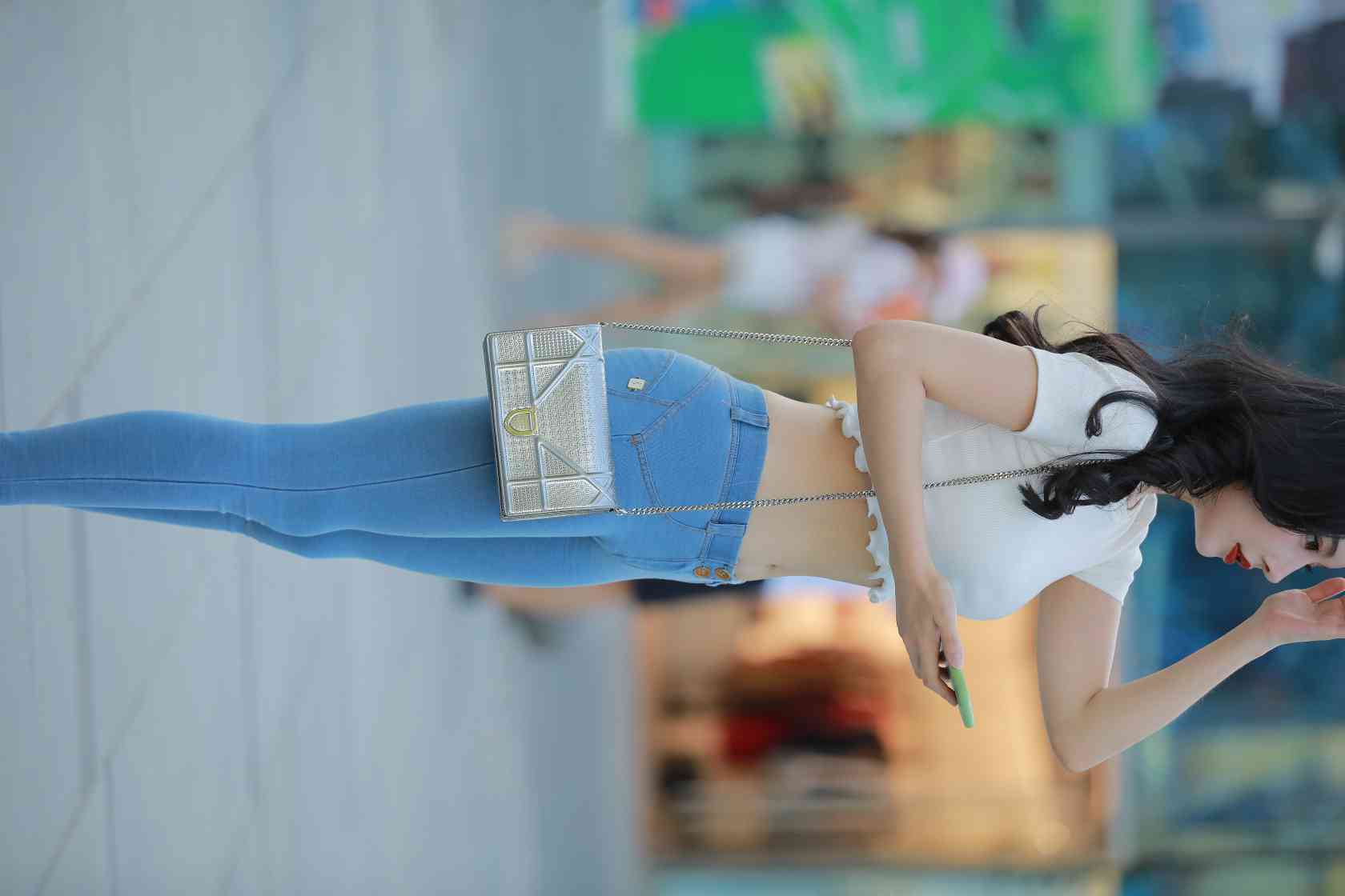 图片[3]-非常漂亮的紧身牛仔裤女孩【115P】04016-发街拍