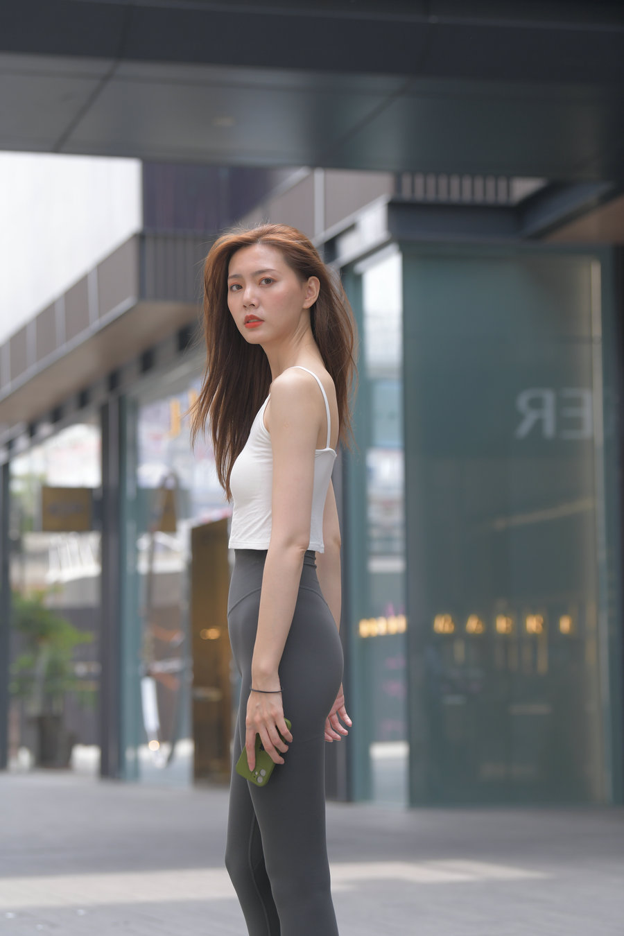 图片[3]-身材很棒的瑜伽裤长发女孩 J3291 790P-16.8GB-发街拍