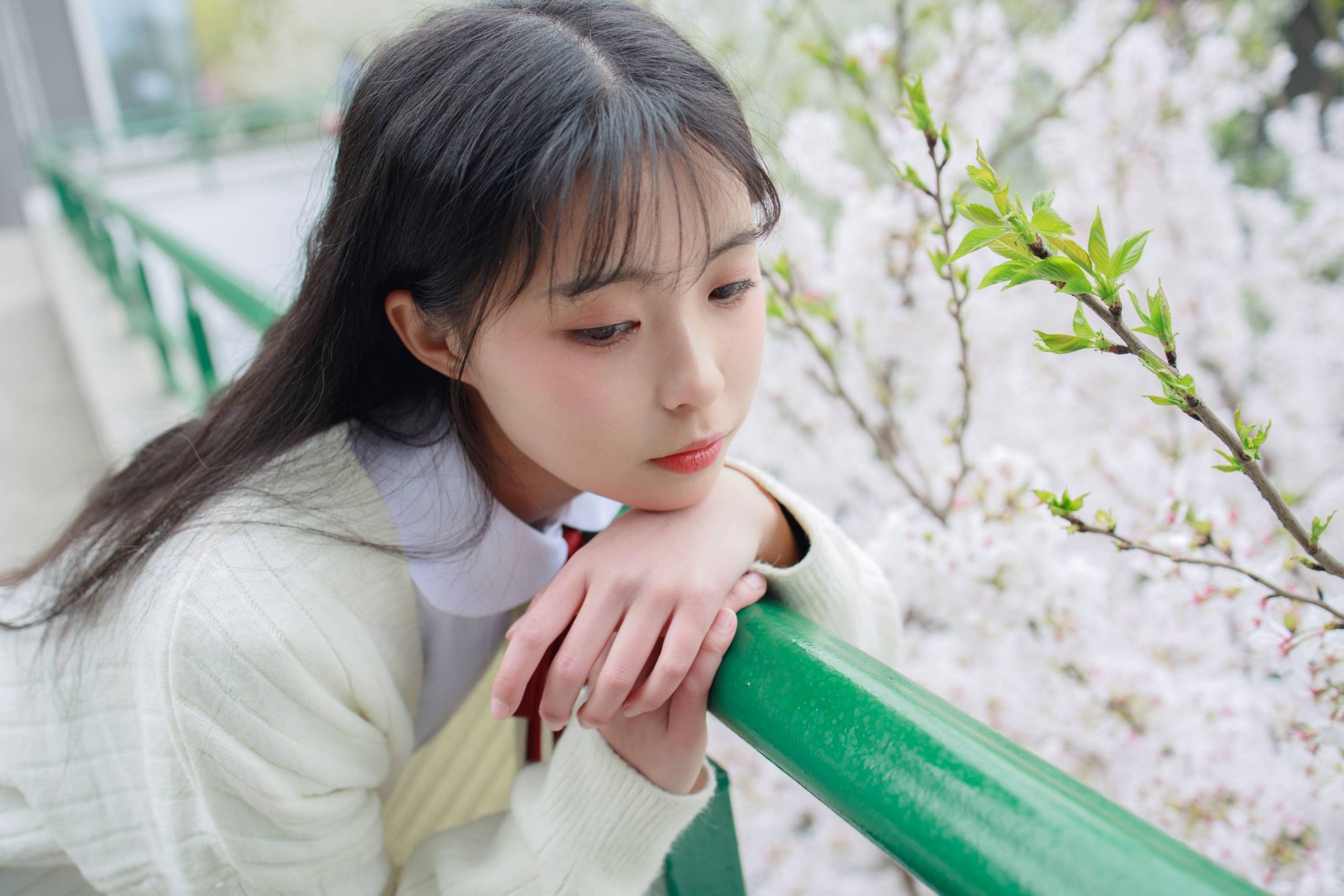 图片[6]-甜美可人的白丝姑娘【127P】20011-发街拍