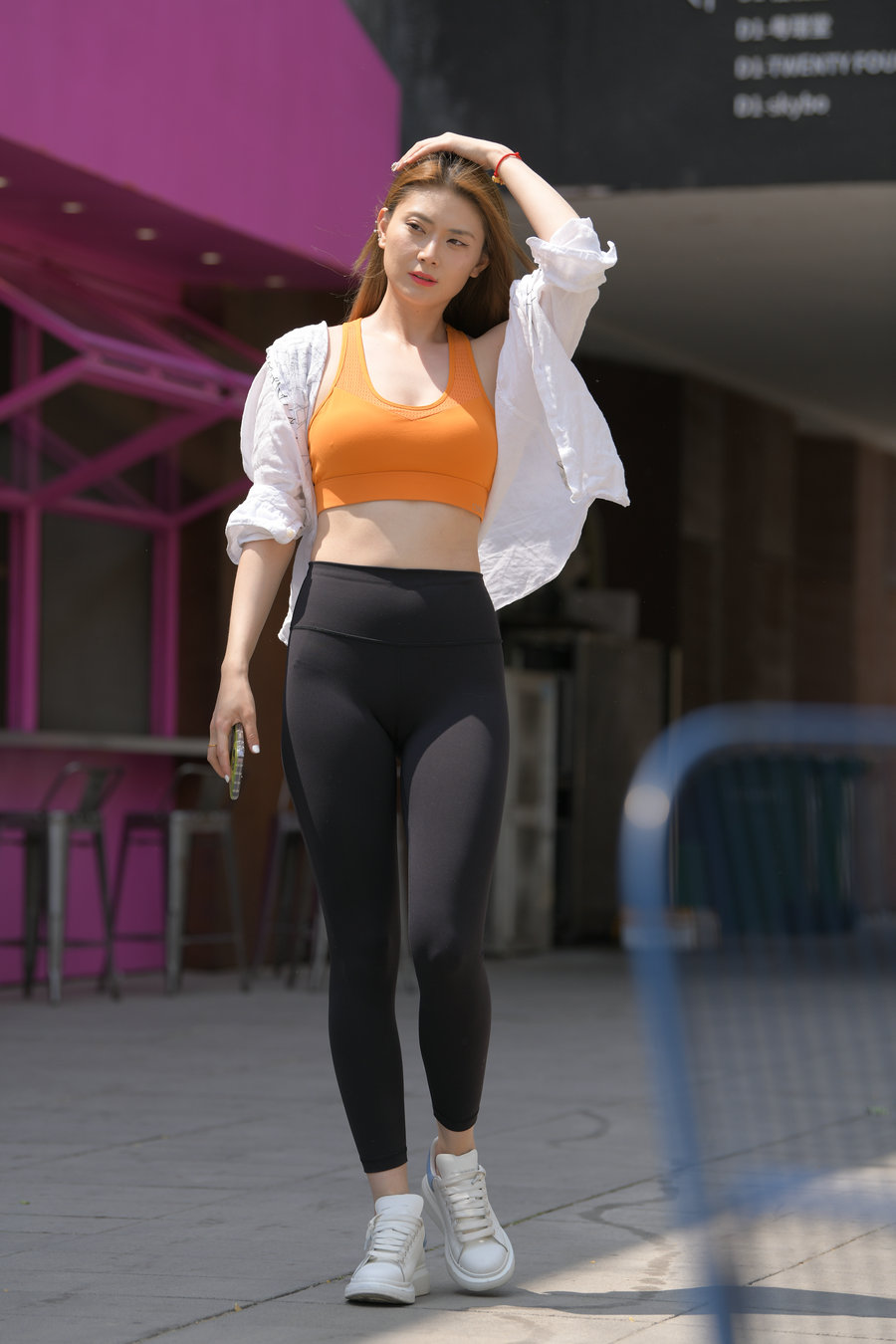 图片[1]-自信的瑜伽裤女孩J3670 712P-14.9GB-发街拍