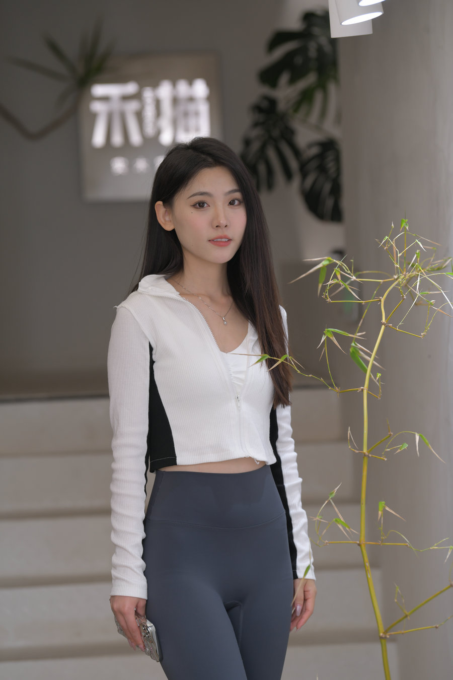 图片[1]-好漂亮的瑜伽裤女孩 J3431 621P-13.4GB-发街拍