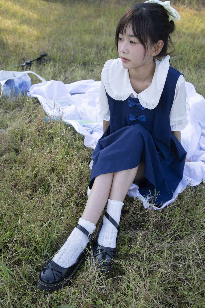 图片[6]-非常甜美的牛仔裙女孩【226P】20021-发街拍