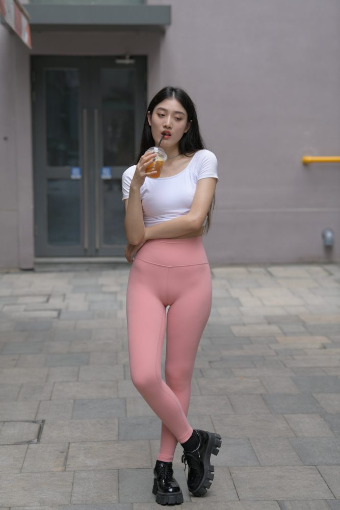 图片[4]-粉红色 瑜伽裤可爱女孩J2203 449P19V-19.1GB-发街拍