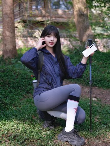 图片[6]-爱爬山的瑜伽裤MM，太甜美了！~-发街拍