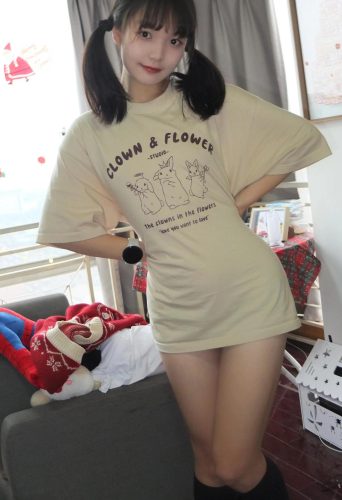 图片[10]-网格丝袜的清纯双马尾小姑娘-发街拍